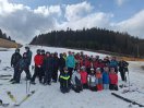 Pozdrav z lyžařského kurzu v Petříkově